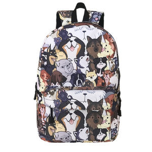 Dog Breeds Puppies Backpack Unisex